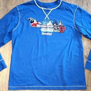 Disney Parks Disneyland Embroidered Mickey L Top
